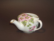Medical (feeding-) cup; fine china. Flower pattern, hand painted. Ø 9.5 cm. Langenthal (SUI), ca. 1920